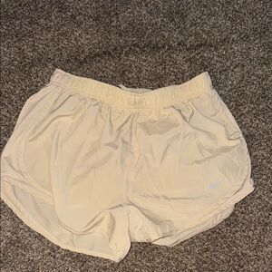 Nike Women's Cream Running Shorts